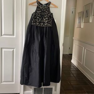 Camille la vie black 2 piece prom dress